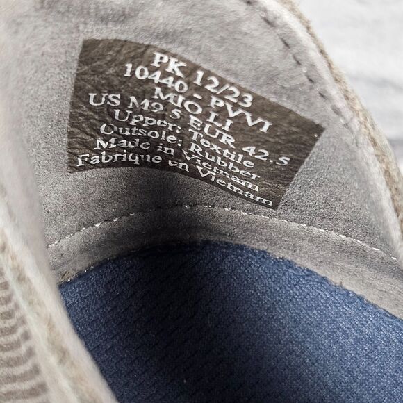 OluKai Mio Li Shoes Men\'s 9.5 Gray Brown Textile Lightweight Casual Sneakers main image 9